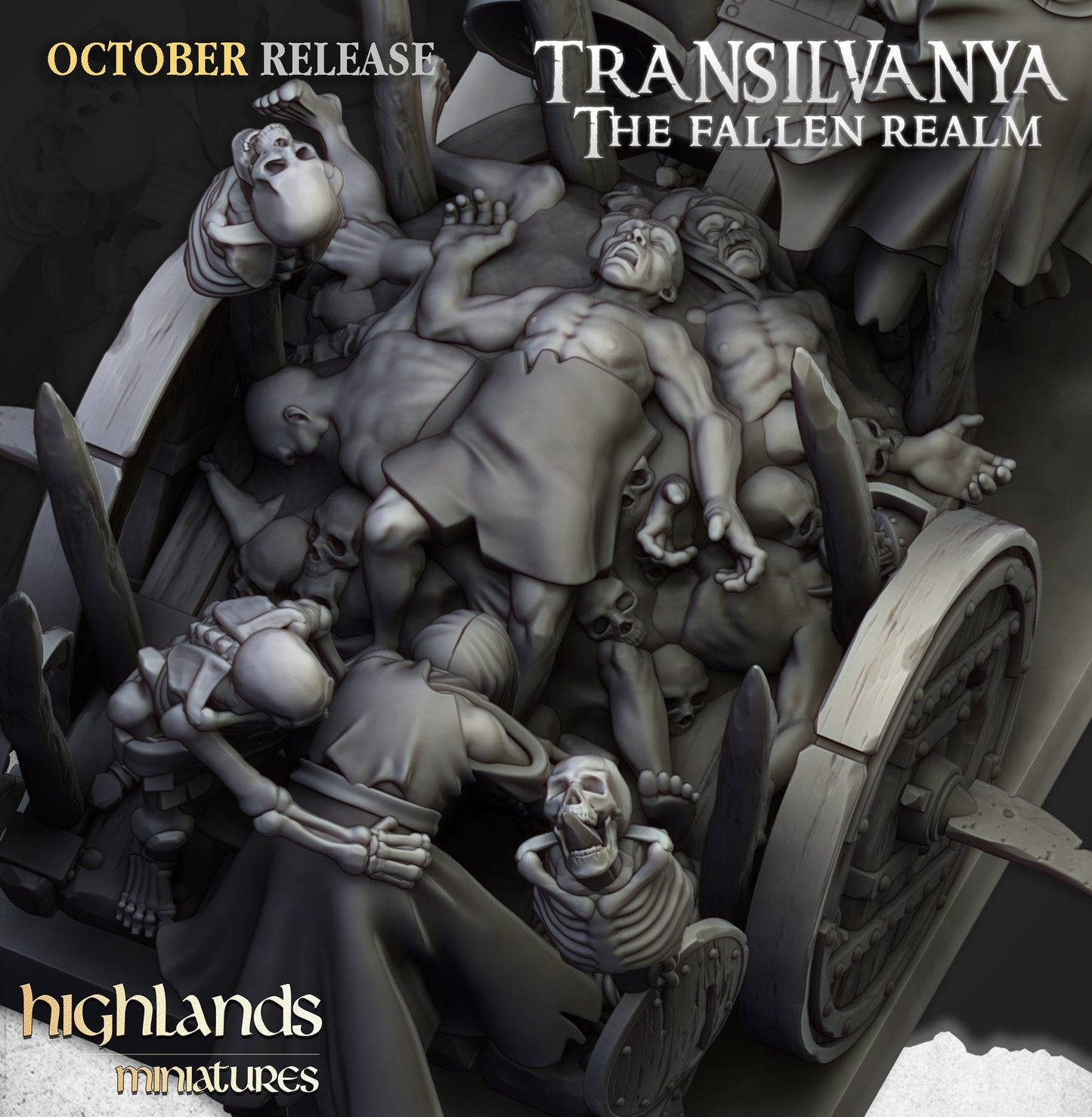 Corpse Cart from Transilvanya by Highland Miniatures