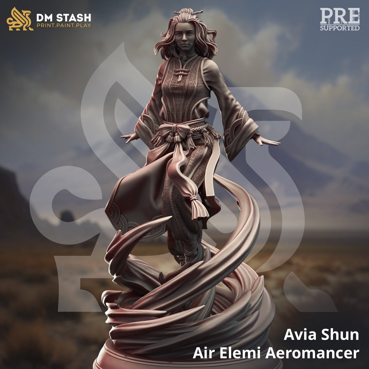 Avia Shun from "Orcish Incursion" by DM Stash Miniatures