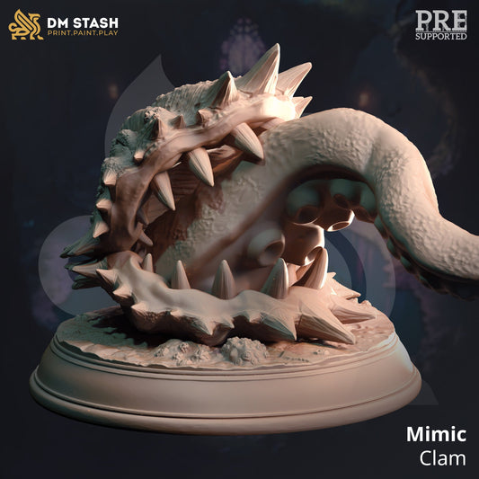 Mimic Clam from "Darkest Depths" by DM Stash Miniatures