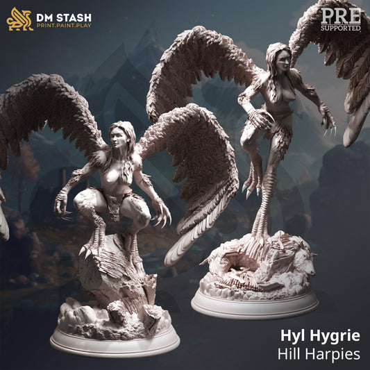 Hill Harpies from "Hex Hunters" by DM Stash Miniatures