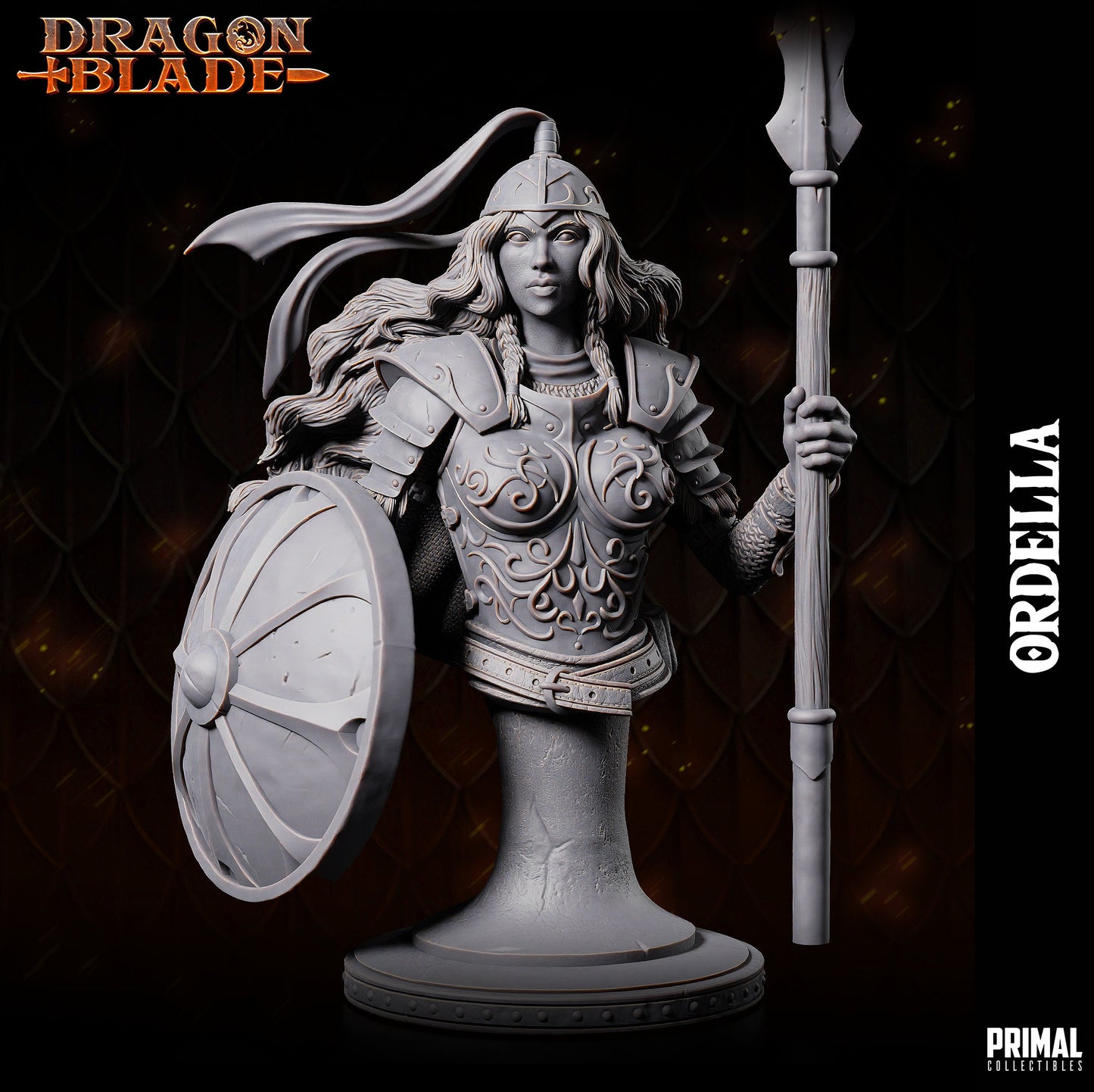 Ordella Warrior  by Primal Collectibles Miniatures