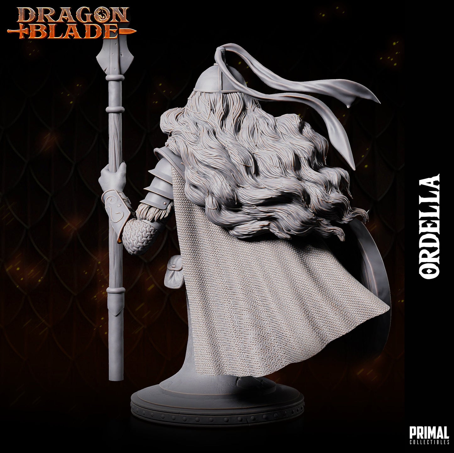 Ordella Warrior  by Primal Collectibles Miniatures