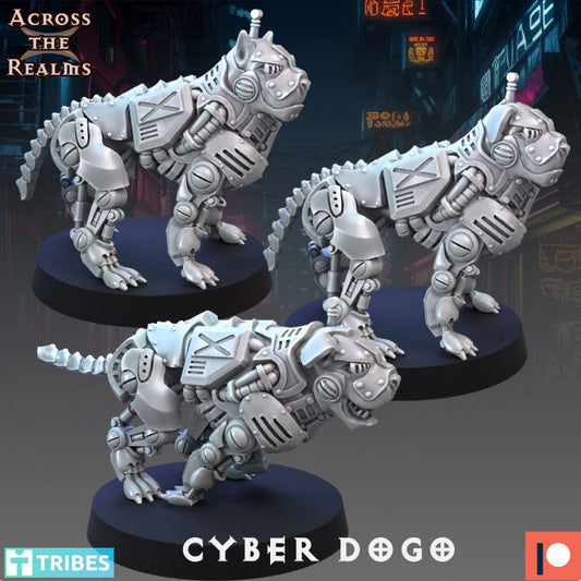 Cyber Dogs by Across the Realms Miniatures