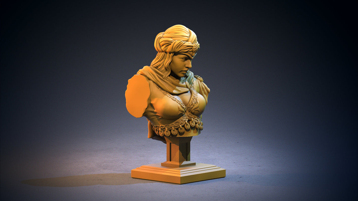 Scherazade from "Arabian Nights" by Clay Cyanide Miniatures