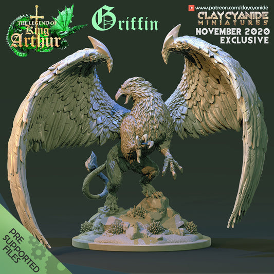 Griffin from "Legend of King Arthur" by Clay Cyanide Miniatures