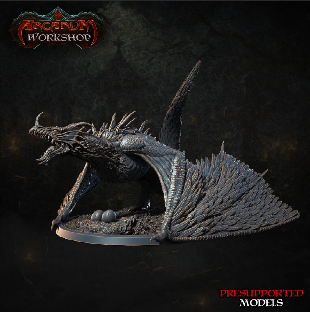 Wyvern of the Lake by Arcanum Workshop Miniatures