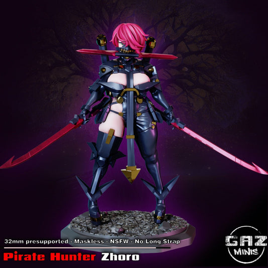 Pirate Hunter Zhoro by Gaz Minis