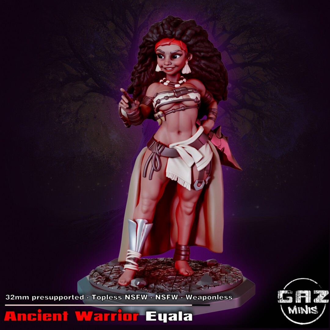 Ancient Warrior Eyala   by Gaz Mini Miniatures