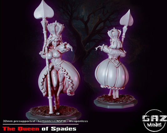 Queen of Spades  by Gaz Mini Miniatures