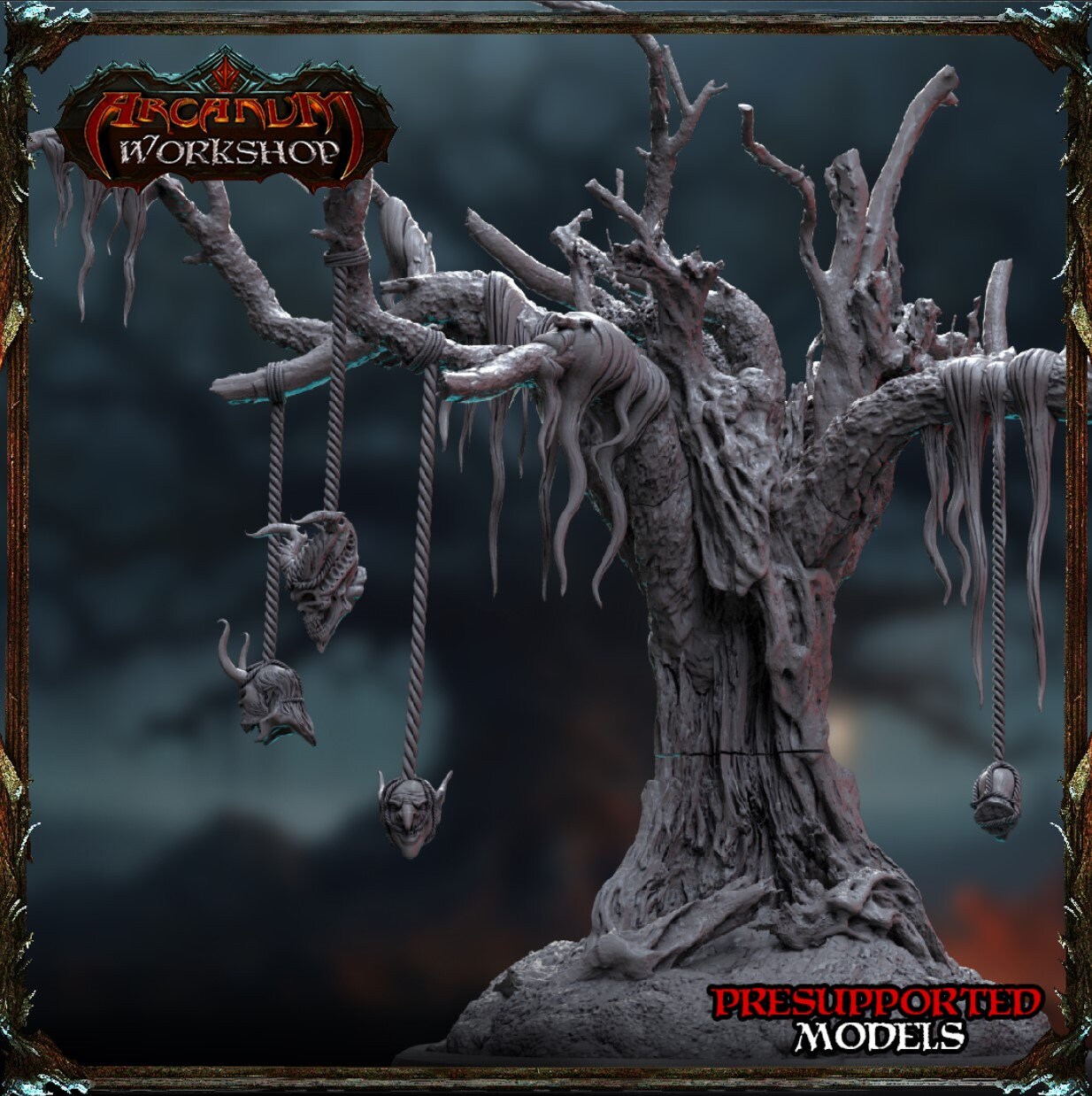 Dark Tree by Arcanum Workshop Miniatures