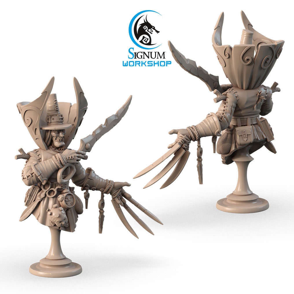 Sir Baghead the Scarecrow from "Last Harvest Parade" by Signum Workshop Miniatures