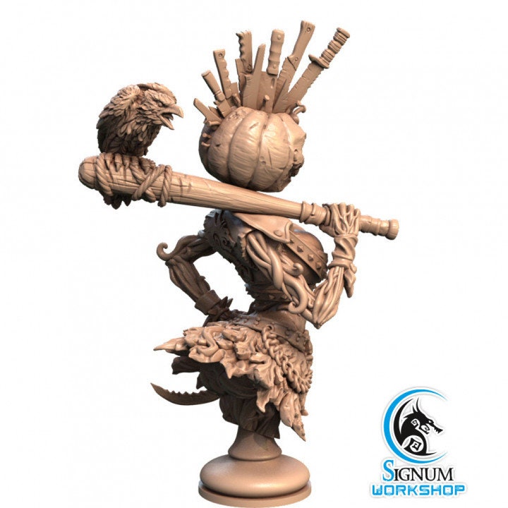 Rebecca Pumpkinhead Bust from "Last Harvest Parade" by Signum Workshop Miniatures