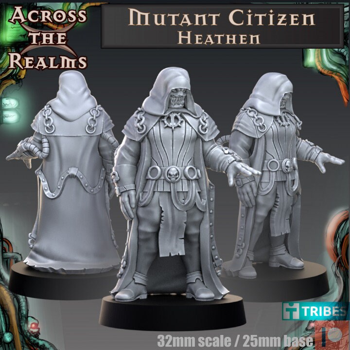 Grimdark Citizens by Across the Realms Miniatures