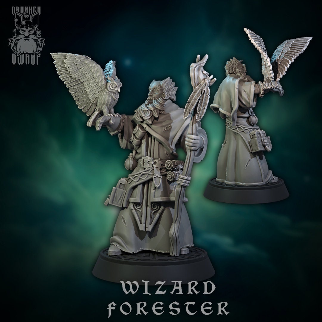 Wizards by Drunken Dwarf Miniatures