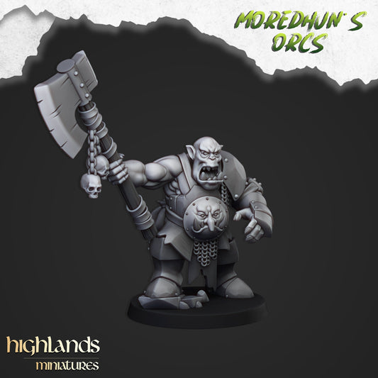 Orc Warlord By Highland Miniatures