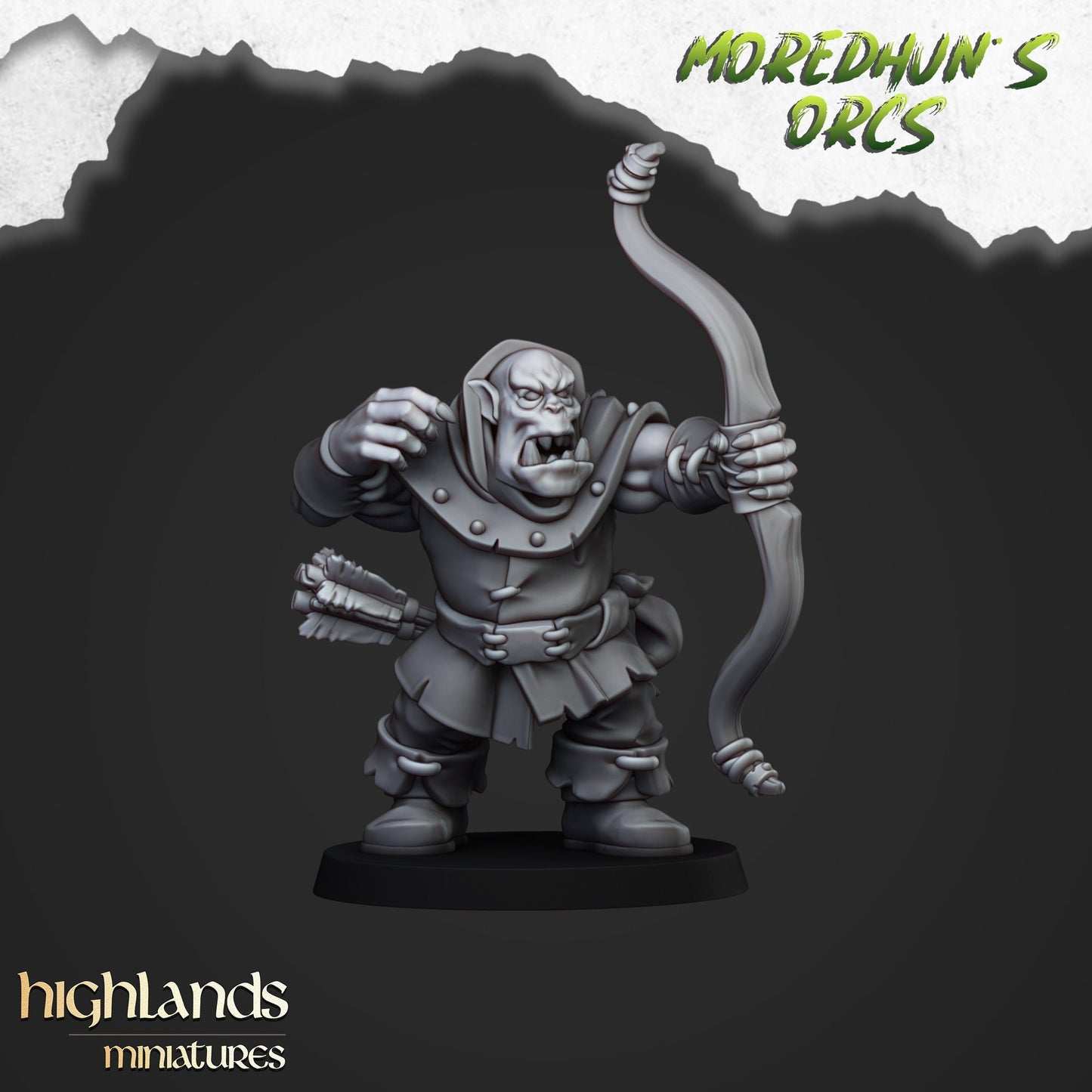 Orc Archer Unit By Highland Miniatures