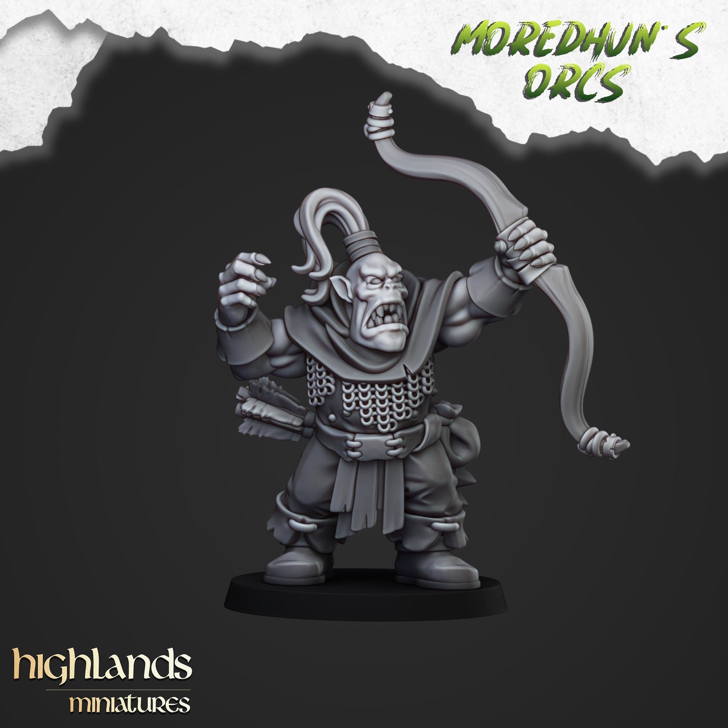 Orc Archer Unit By Highland Miniatures