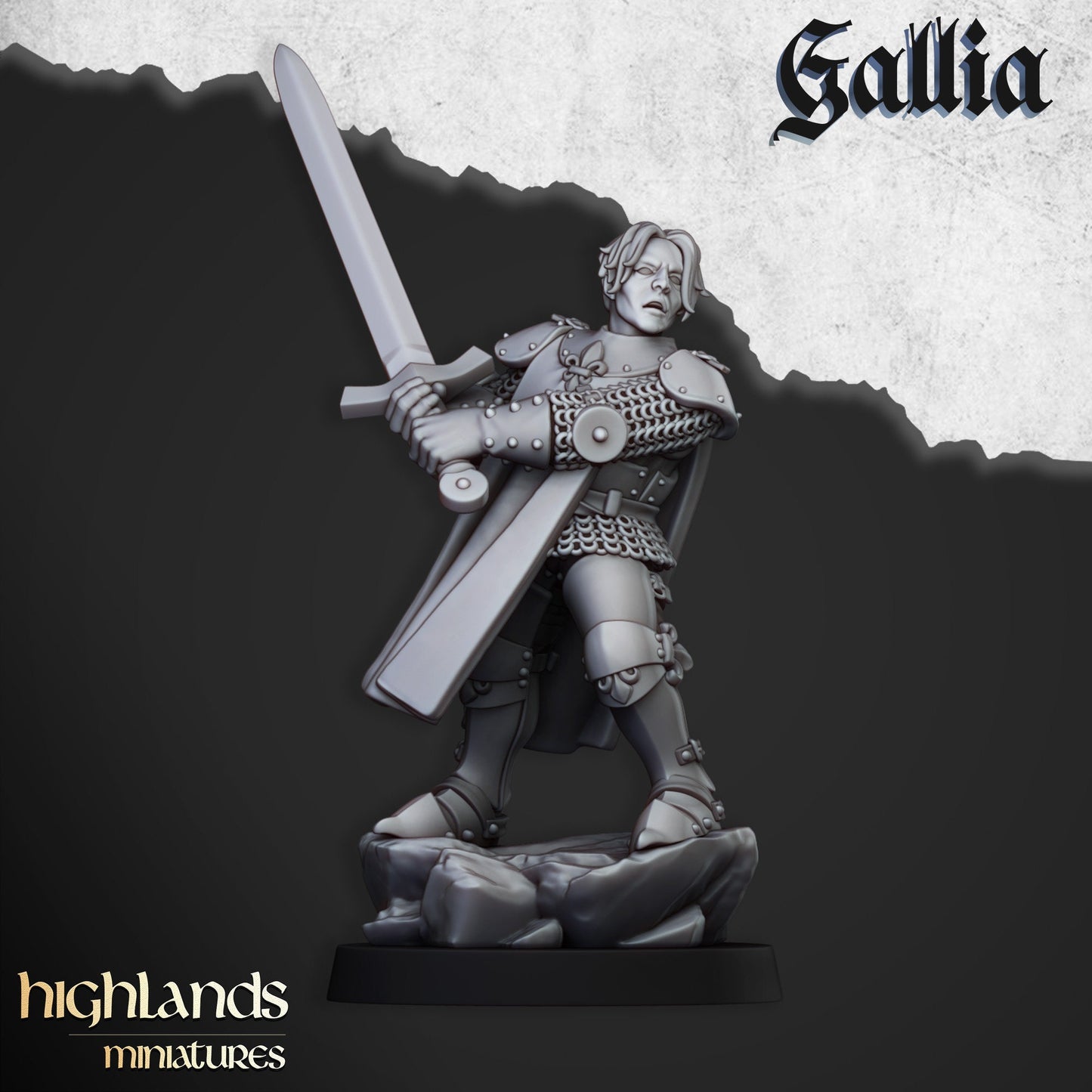 Baroness of Gallia  by Highland Miniatures