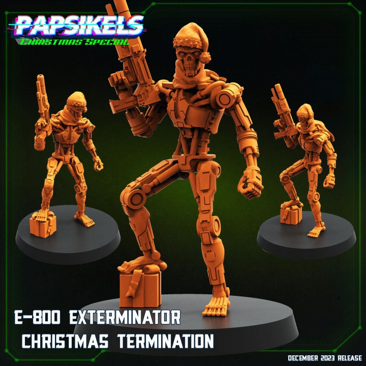 Christmas Extermination  by Papsikels Miniatures