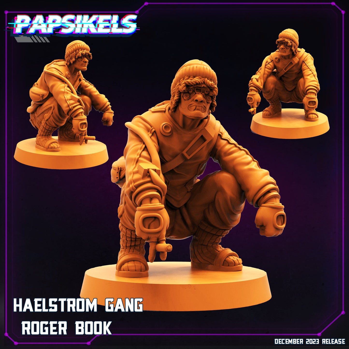 Haelstrum Gang by Papsikels Miniatures