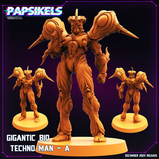 Gigantic Bio Techno Man by Papsikels Miniatures