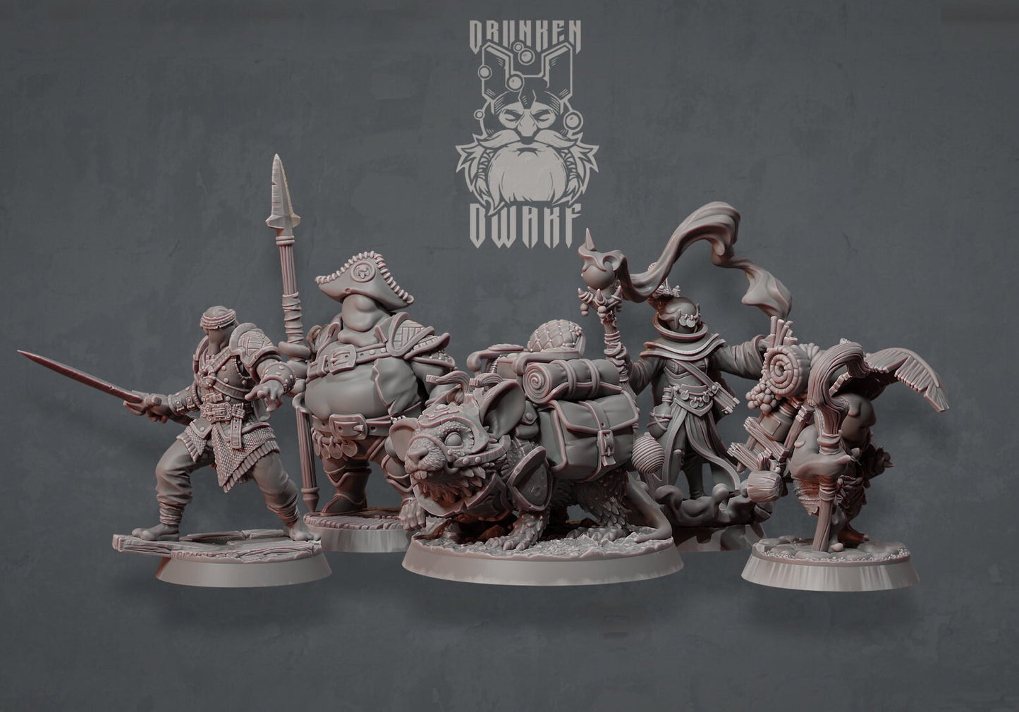 Slime People by Drunken Dwarf Miniatures