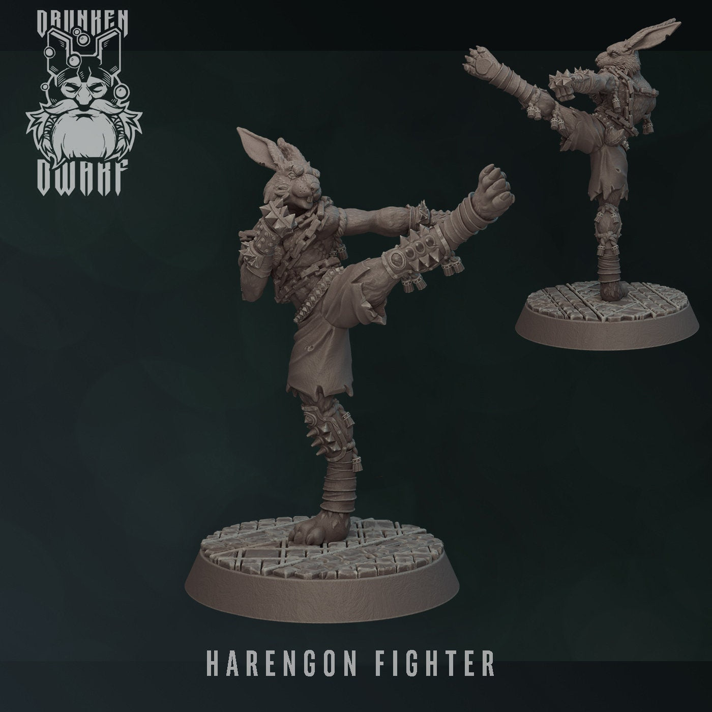 Animal Warriors Vol. 2  by Drunken Dwarf Miniatures