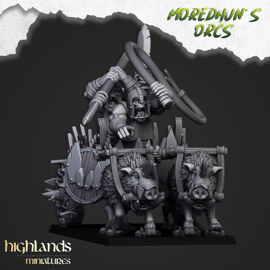 Orc Chariot By Highland Miniatures