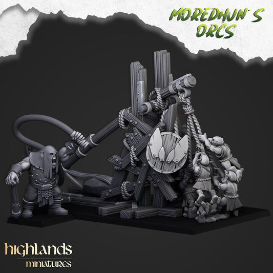 Orc Stonethrower By Highland Miniatures