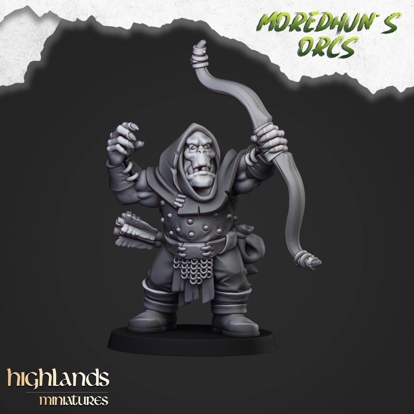 Orc Archer Unit By Highland Miniatures