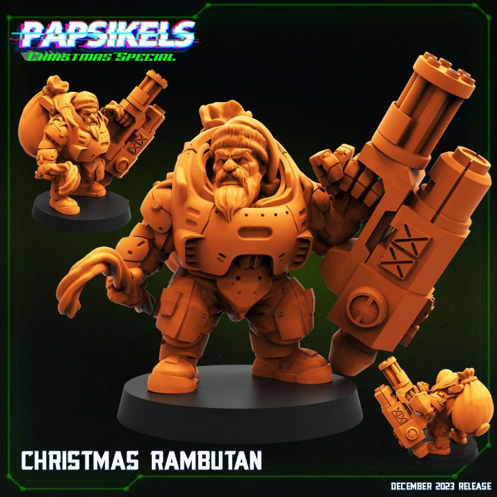 Christmas Rambutan  by Papsikels Miniatures