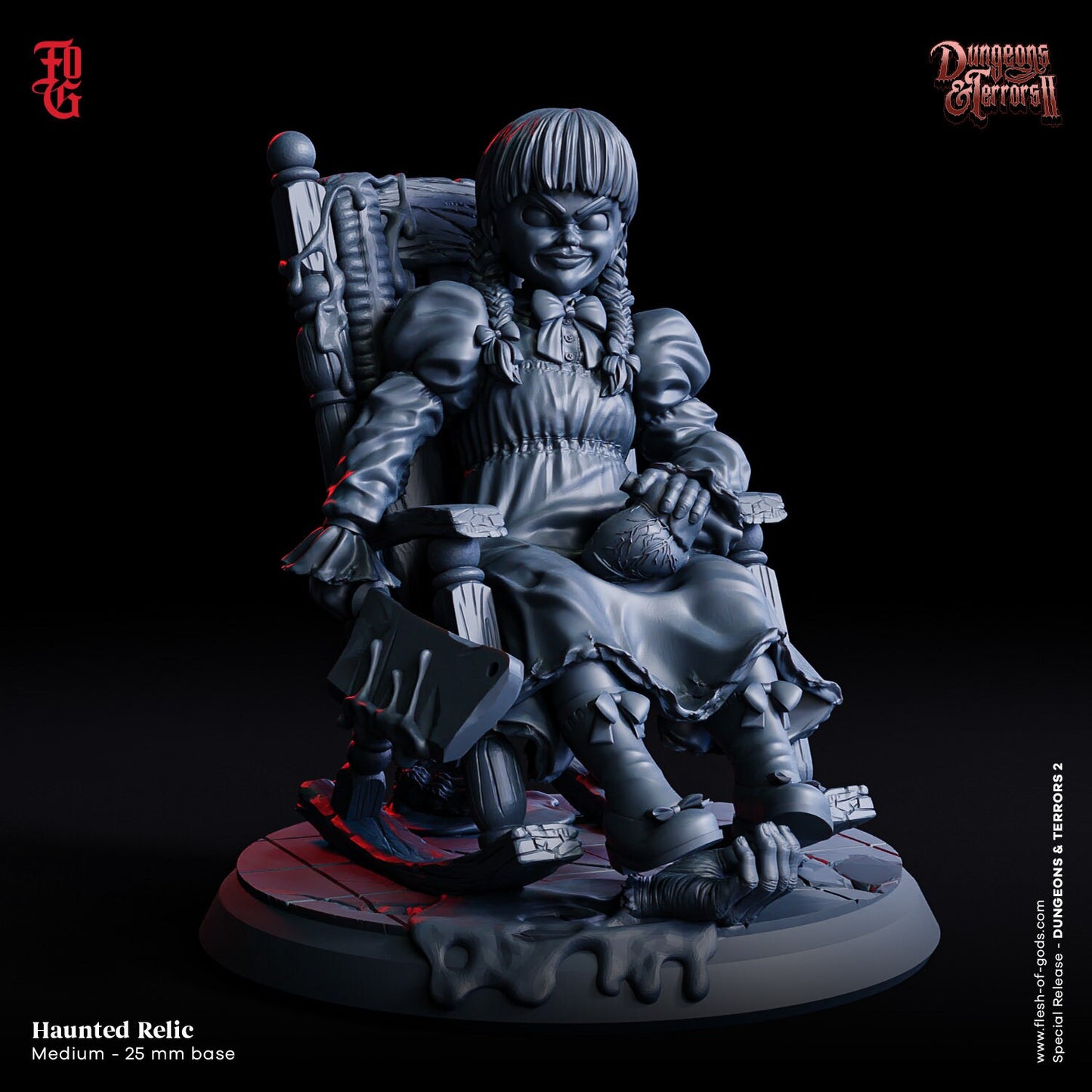 Haunted Relic from "Dungeons & Terrors II"  by Flesh of Gods Miniatures