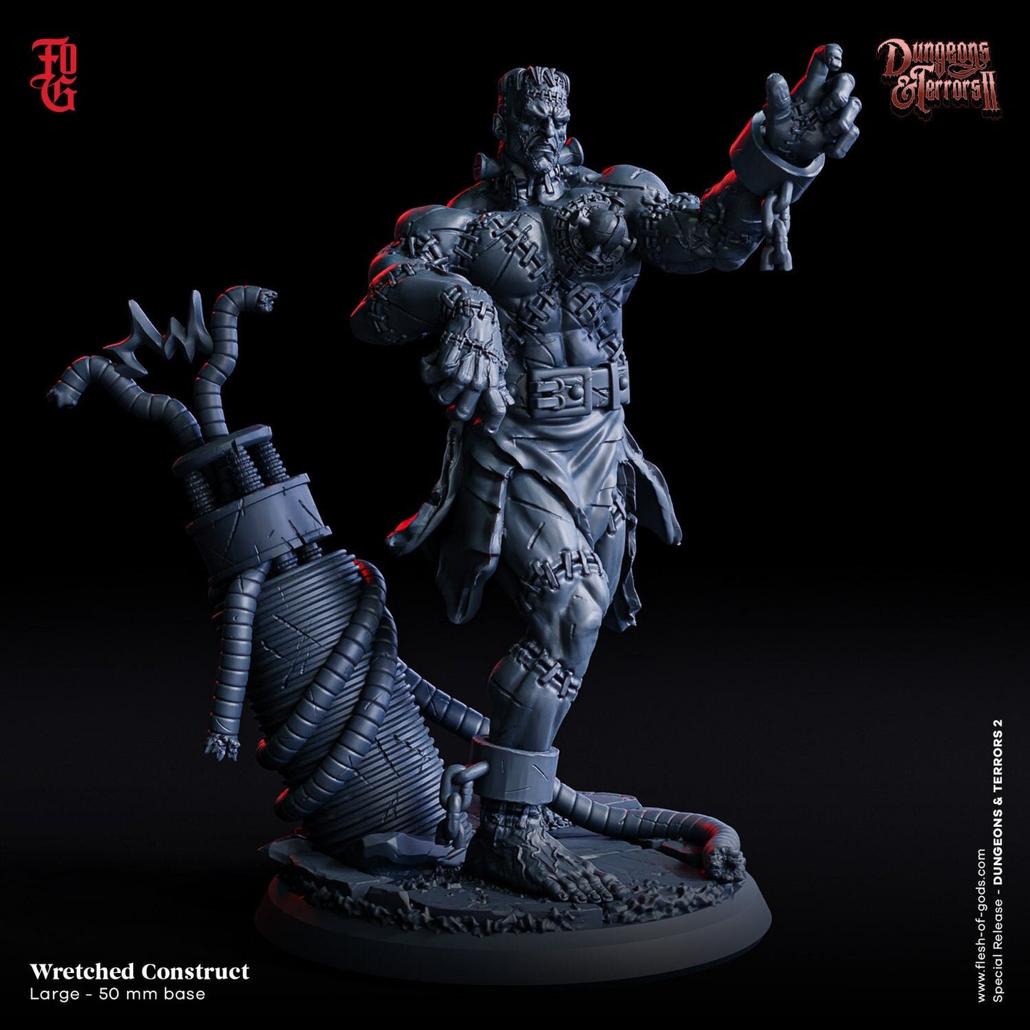 Wretched Construct from "Dungeons & Terrors II"  by Flesh of Gods Miniatures