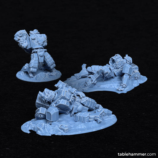 Combatsuit Wrecks by Tablehammer Miniatures