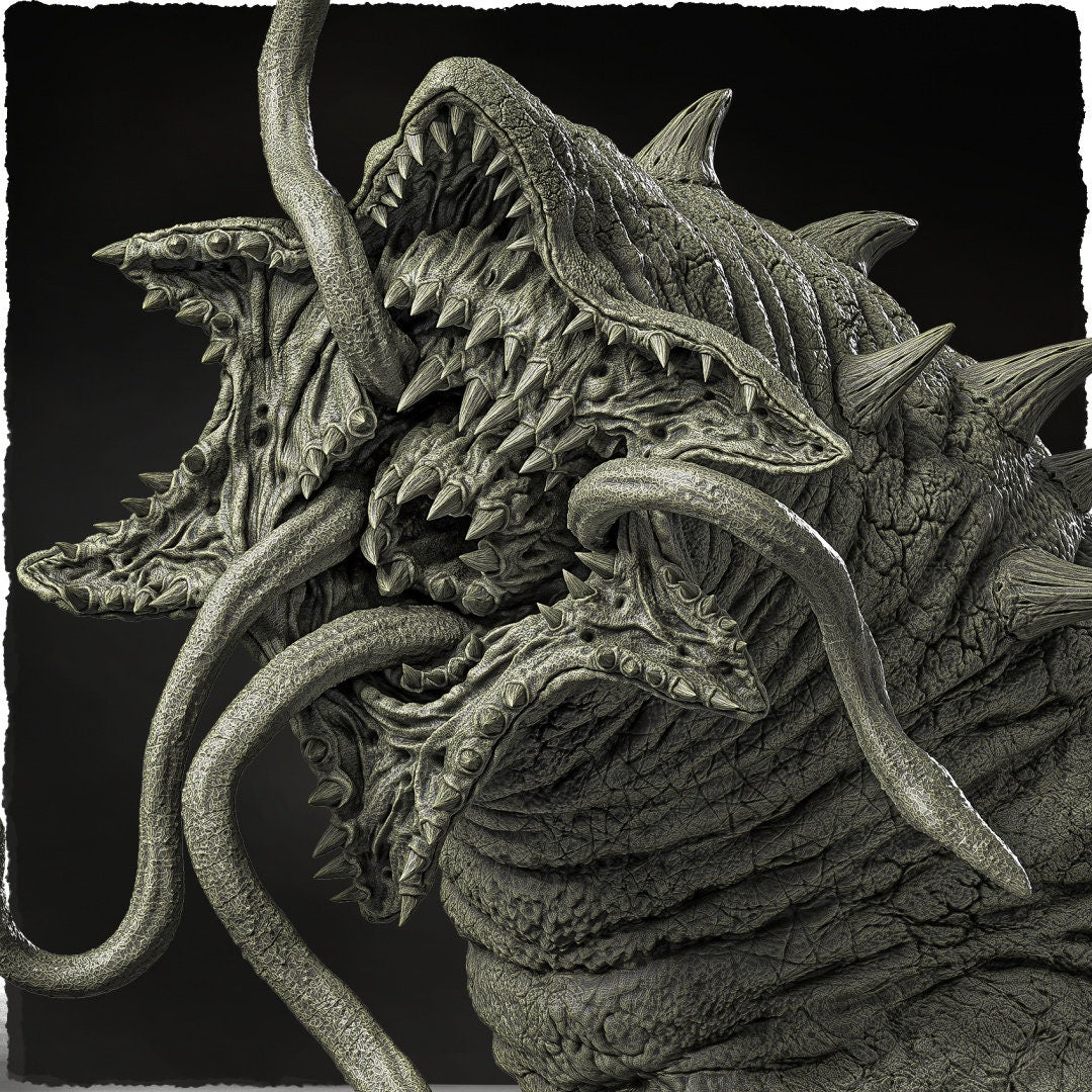 Giant Wurm by Evox Arts Miniatures