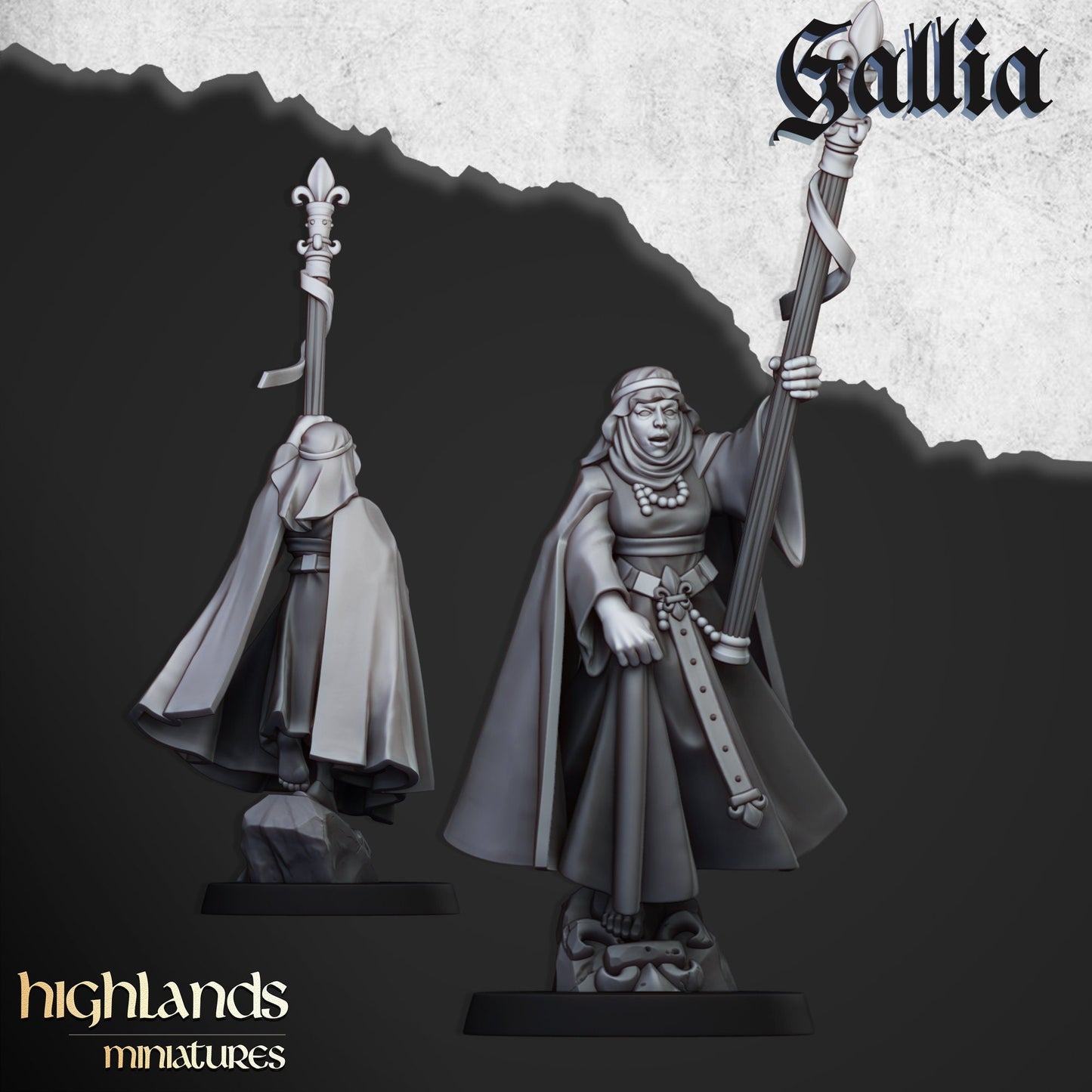 Damsel of Gallia  by Highland Miniatures