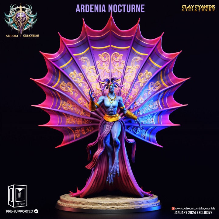 Ardenia Nocturne by Clay Cyanide Miniatures