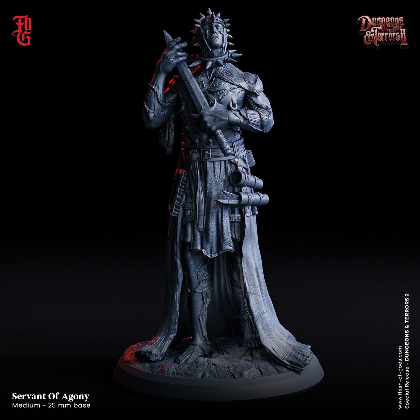 Servant of Agony from "Dungeons & Terrors II"  by Flesh of Gods Miniatures