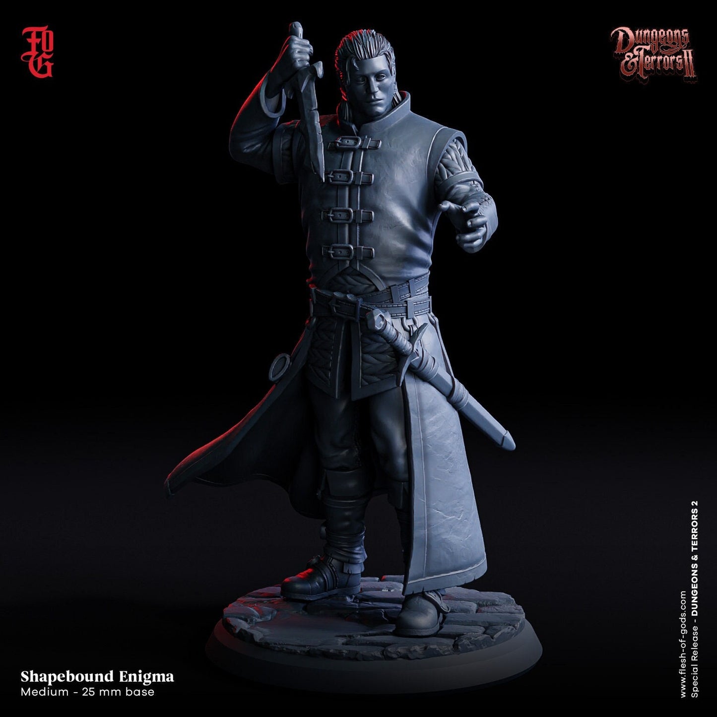 Shapebound Enigma from "Dungeons & Terrors II"  by Flesh of Gods Miniatures