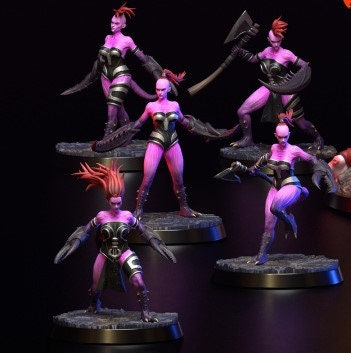 Sodomite Vexxers by Clay Cyanide Miniatures