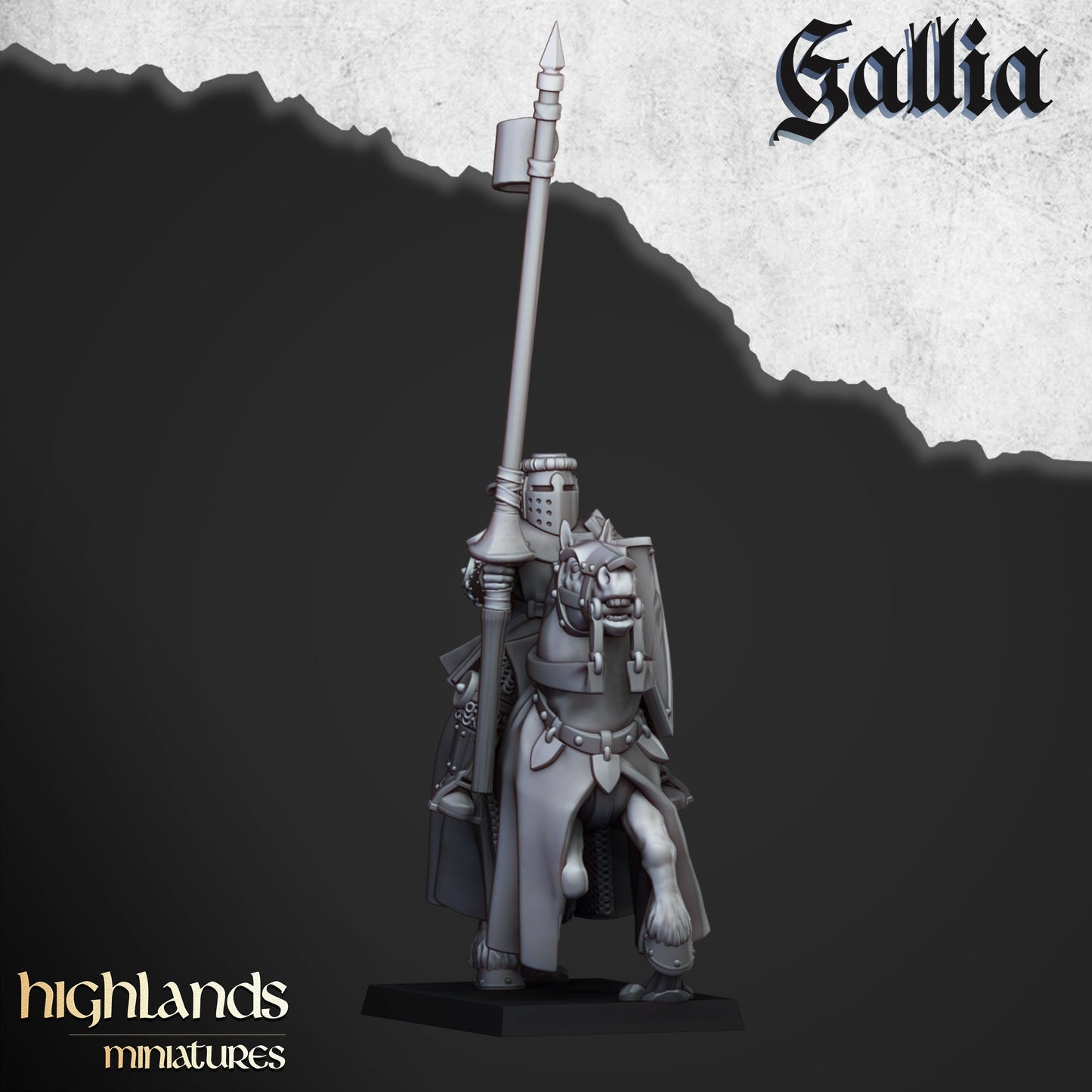 Young Knight Unit of Gallia  by Highland Miniatures