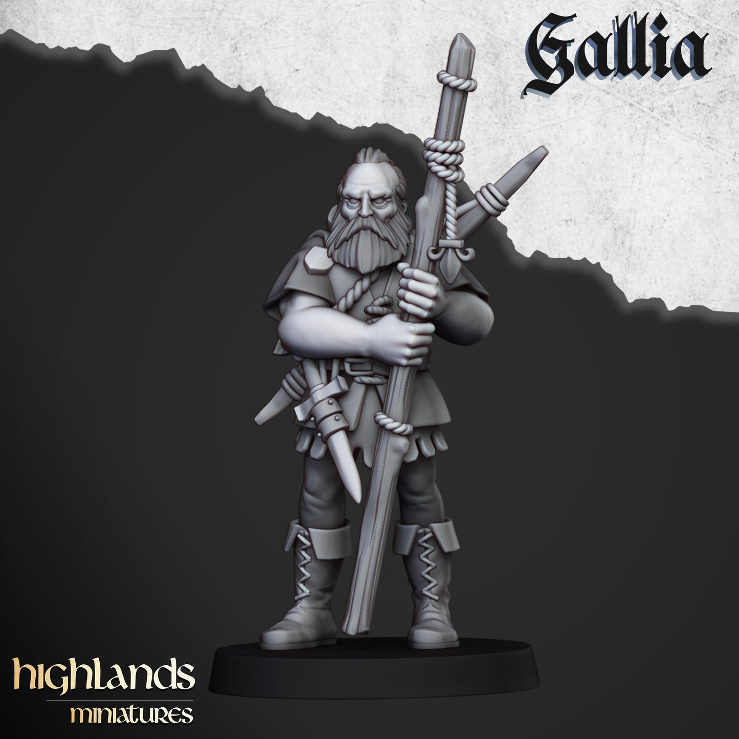 Robin Hood and Merry men Unit of Gallia  by Highland Miniatures