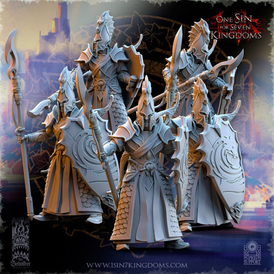 Elf Coastland Militia  by Beholder Miniatures