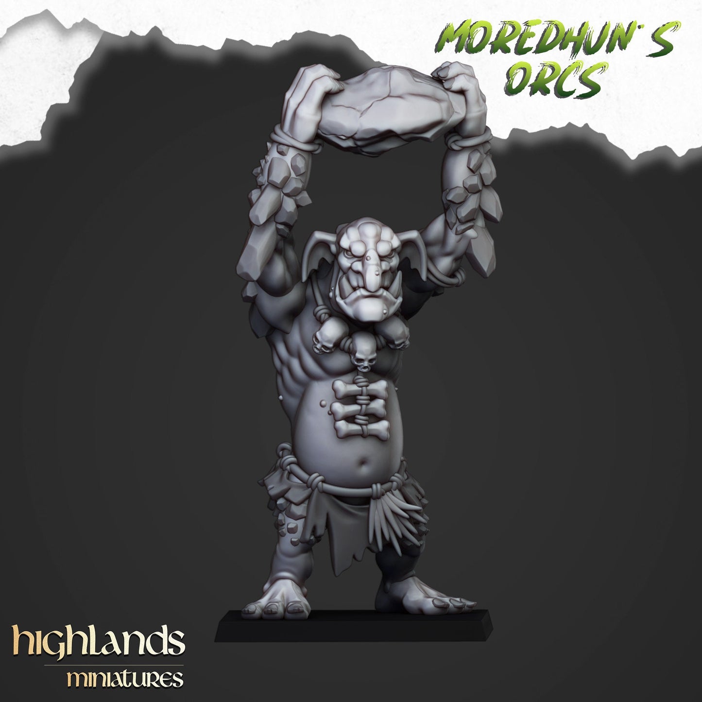 Cave Trolls by Highland Miniatures