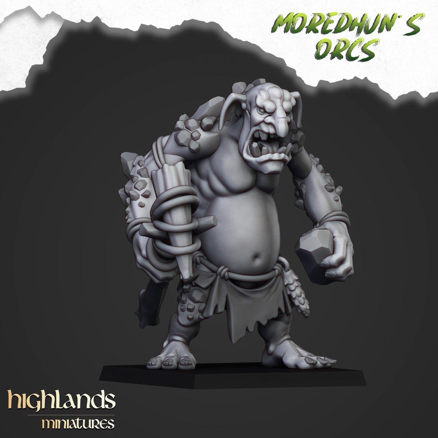 Cave Trolls by Highland Miniatures