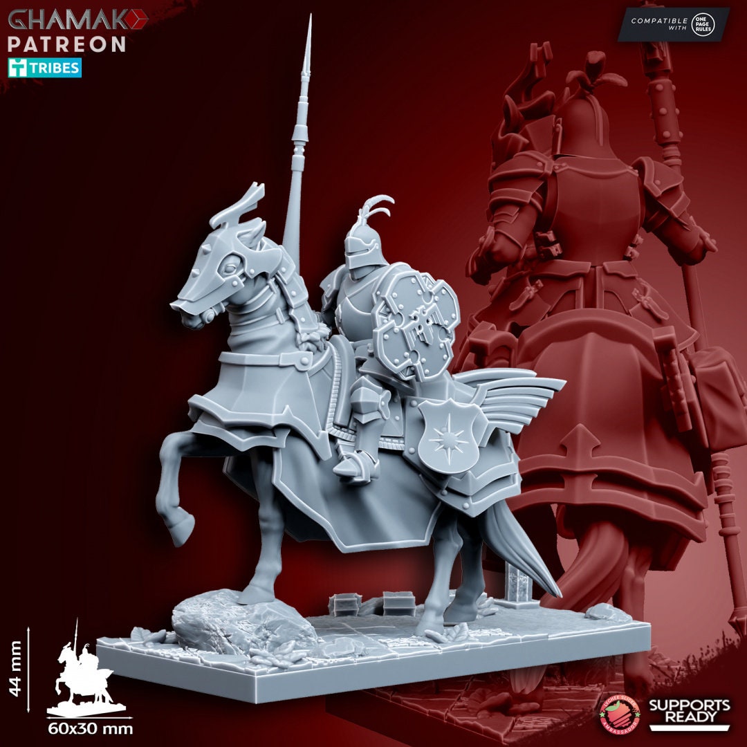 Reiksguard Knights by Ghamak Miniatures