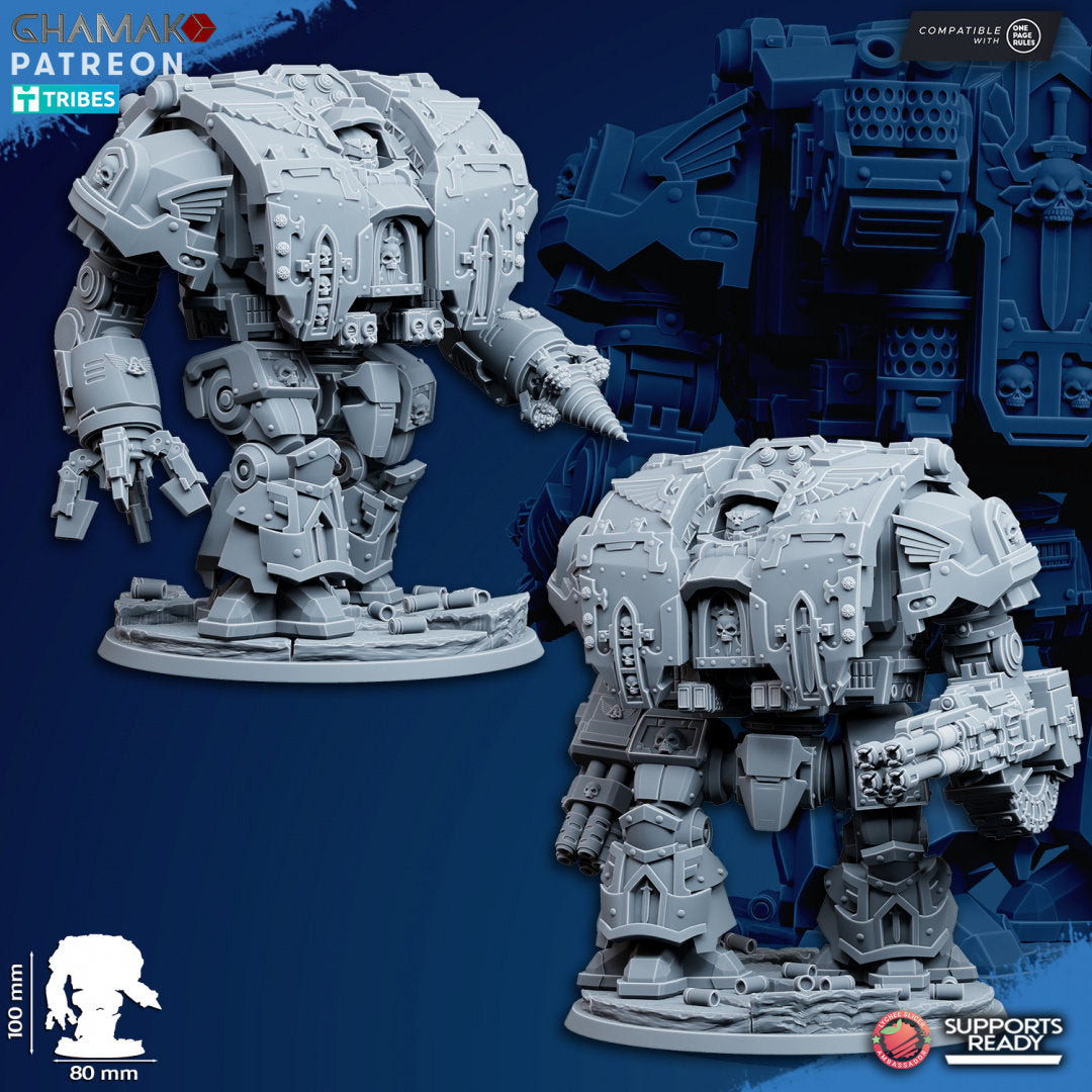 Vengeful Dreadnought  by Ghamak Miniatures