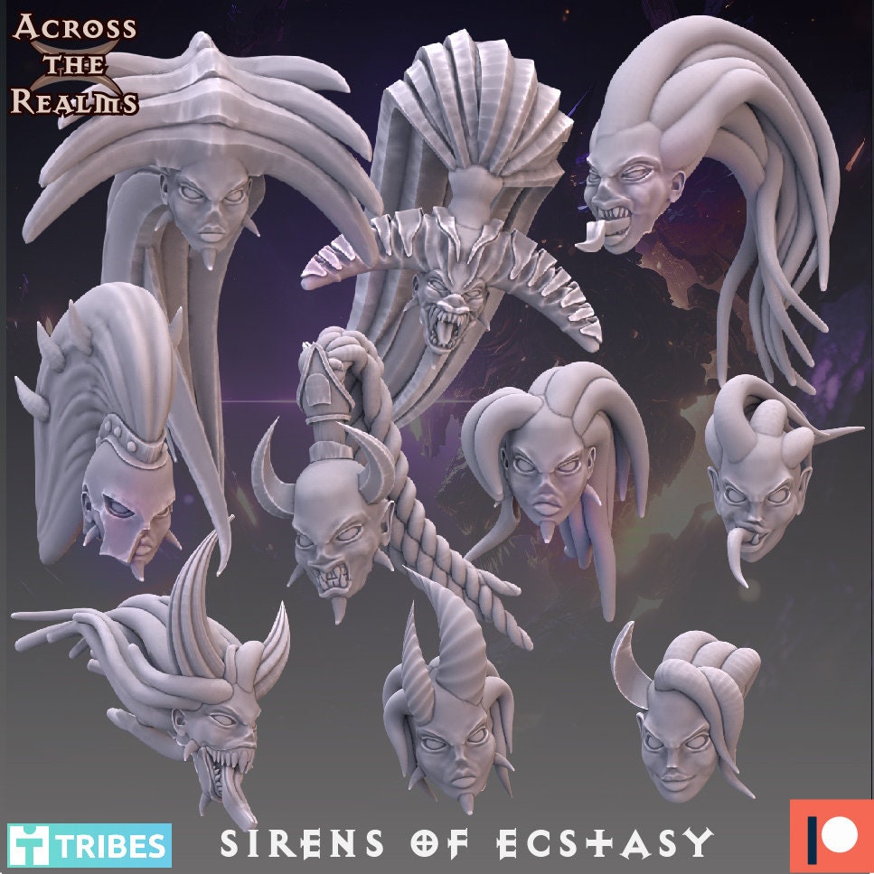 Sirens of Ecstasy from Legionaries Of Excess by Across the Realms Miniatures