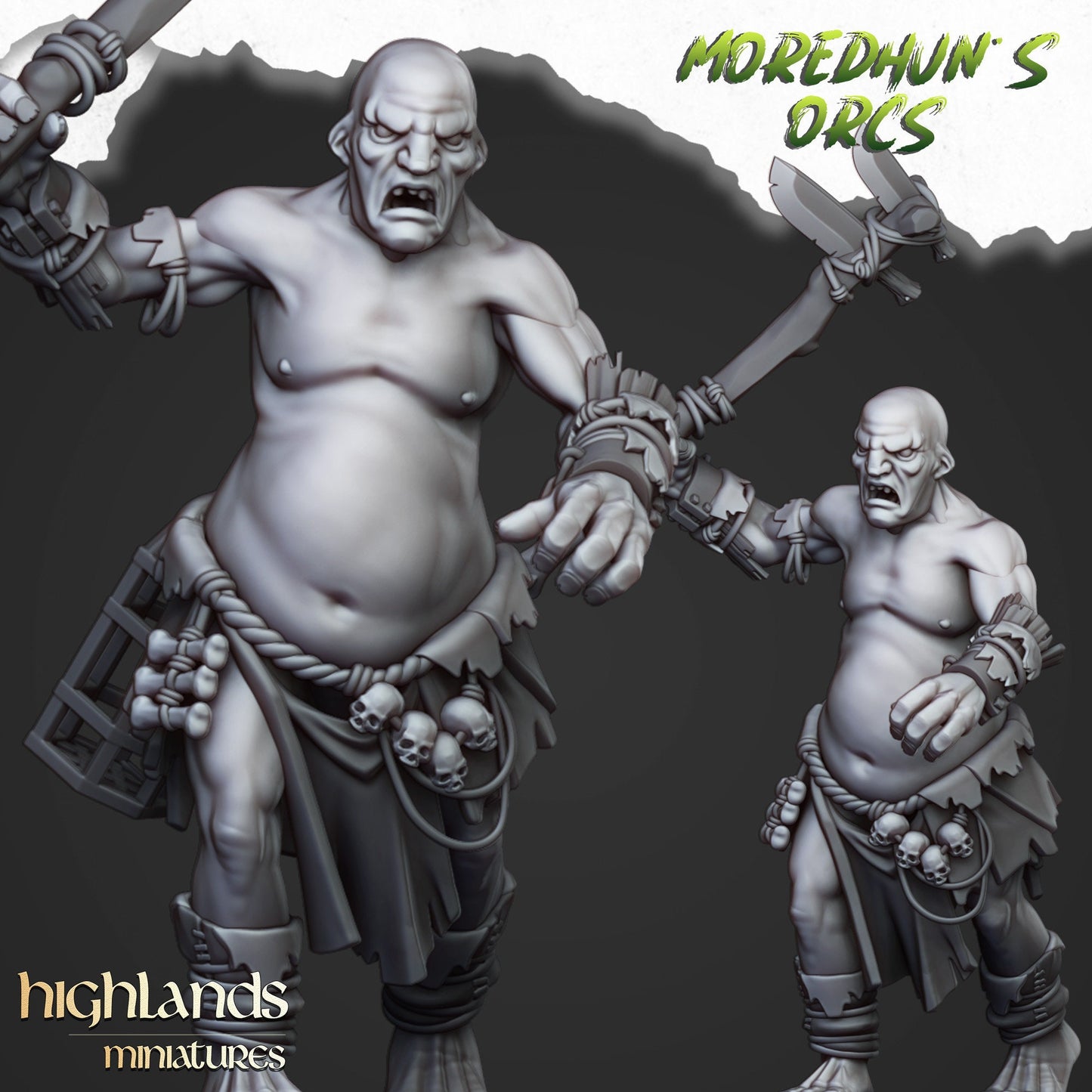 Feral Giant By Highland Miniatures