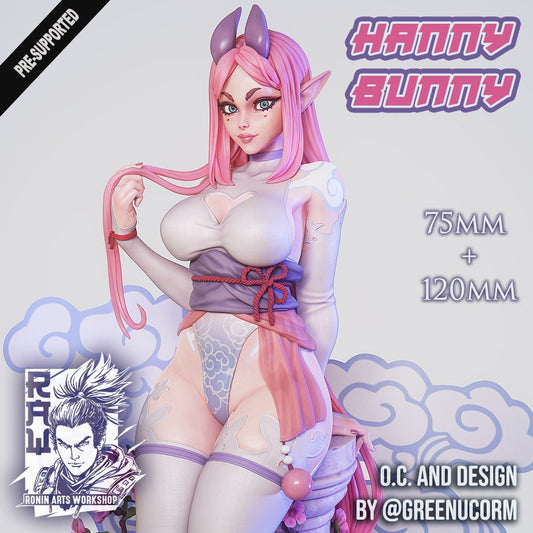 Hanny Bunny Pin Up Ronin Arts Workshop